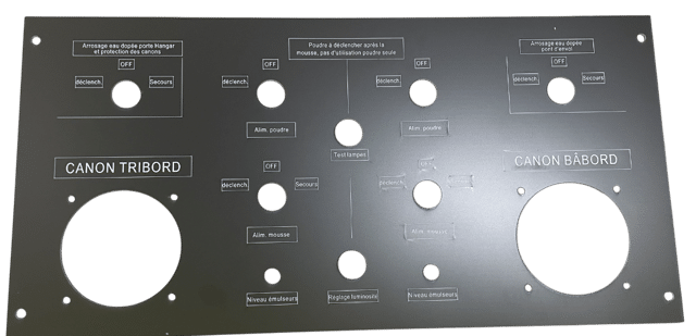 Platine de montage bateau 2