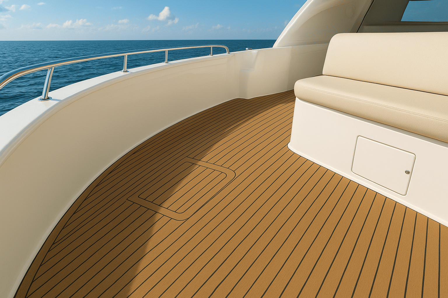 Mousse antidérapante sol bateau